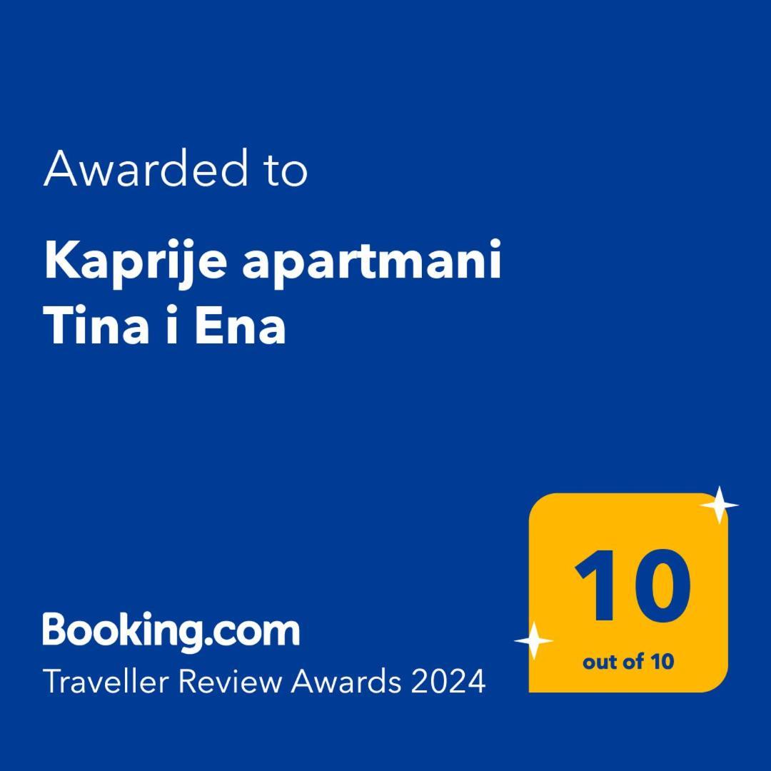 Kaprije Apartmani Tina I Ena Buitenkant foto